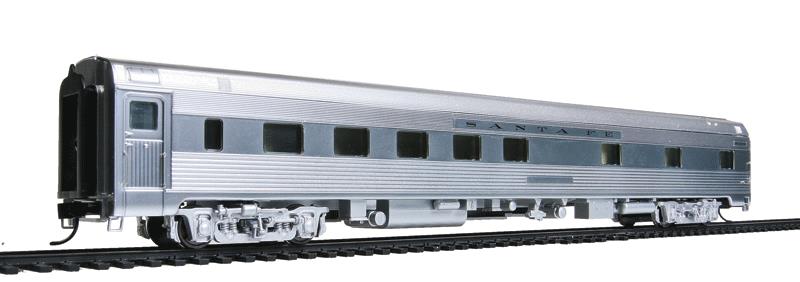 Walthers 920-9012 Santa Fe 85' Budd Pine Series 10-6 Lighted Sleeper - RTR
