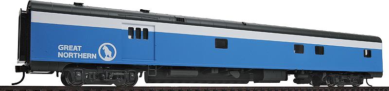Walthers 920-9071 85' ACF Baggage-Dorm - Lighted - Empire Builder