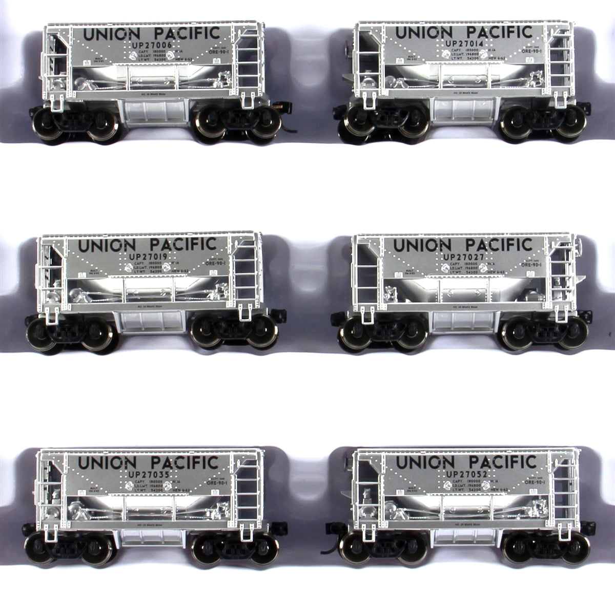 Walthers 910-58011 Union Pacific 24' Minnesota Ore Car 6-Pack