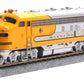MTH 80-2115-0 O AT&SF F-7 A Yellow & Silver Diesel Locomotive