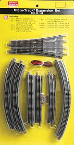 MicroTrains 99040102 Z 20-Piece Micro-Track Expansion Set