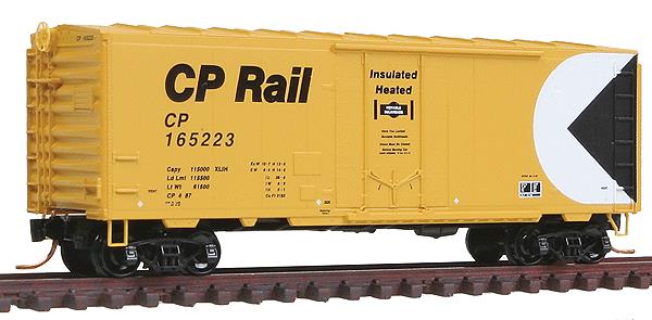 Micro-Trains 99300075 N CP 40' Plug Door Boxcar Runner Pack (Set of 4)