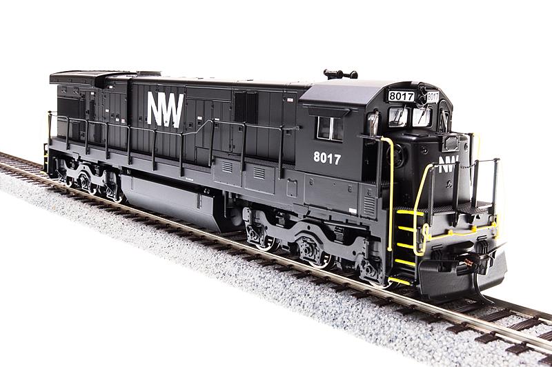 Broadway Limited 2452 HO Norfolk & Western GE C30-7 Paragon2™ #8017