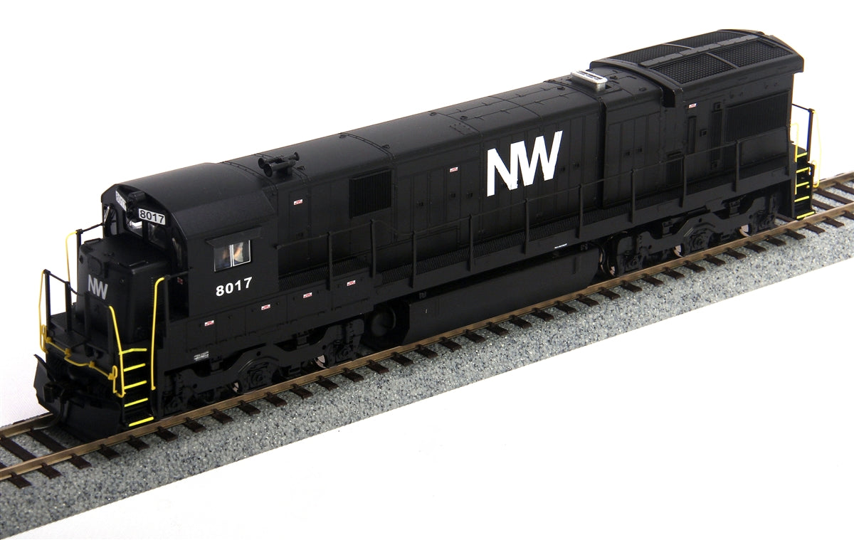 Broadway Limited 2452 HO Norfolk & Western GE C30-7 Paragon2™ #8017