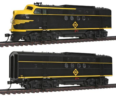 InterMountain 49214S Erie EMD FT AB Diesel Locomotive Set w/Sound