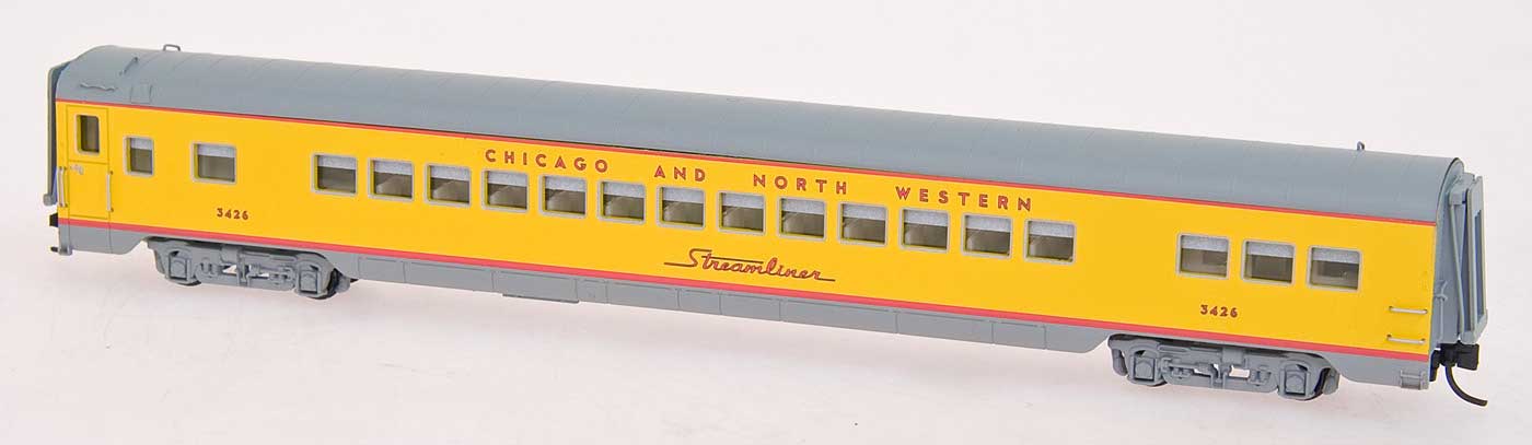 InterMountain 6612 CNW-Style 56-Seat Coach w/Interior Lights - Ready to Run