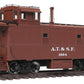 InterMountain 1101 HO Atchison, Topeka & Santa Fe Early Steel Caboose Car