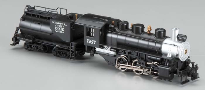 Bachmann 50702 HO Nashville, Chattanooga & St. Louis 0-6-0 Switcher w/Tender#567