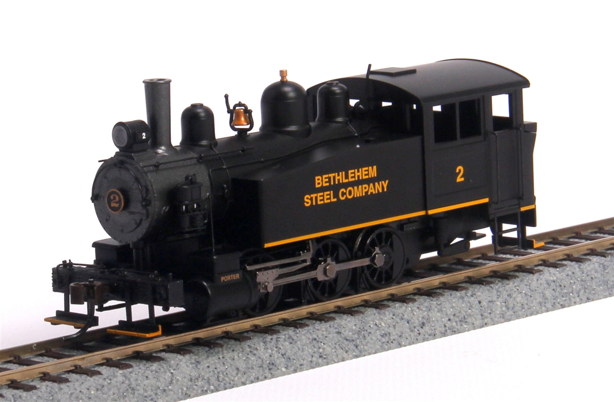 Bachmann 52101 HO Bethlehem Steel Porter 0-6-0T Side Tank Steam Loco w/DCC #2