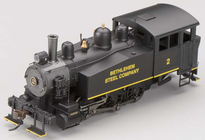 Bachmann 52101 HO Bethlehem Steel Porter 0-6-0T Side Tank Steam Loco w/DCC #2