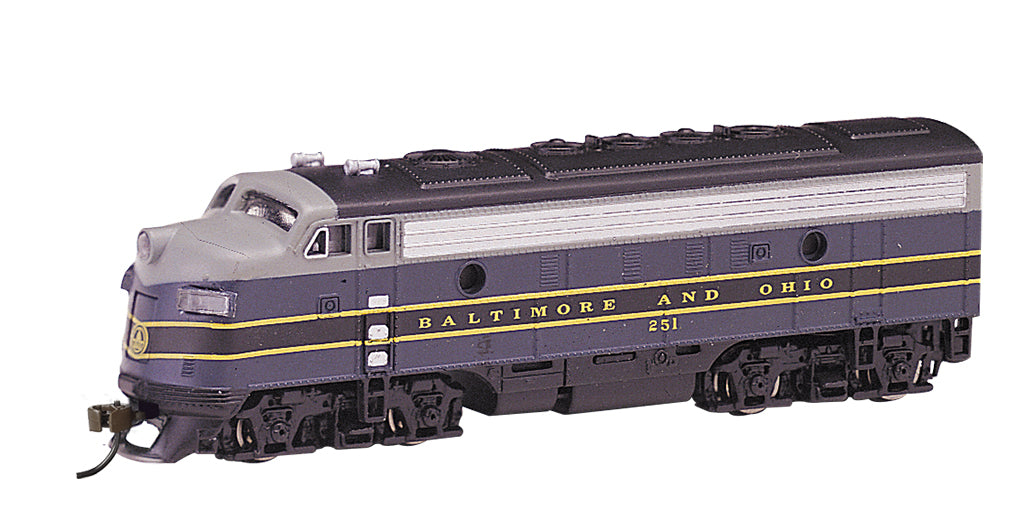 Bachmann 63751 N Scale Baltimore & Ohio EMD F7A Diesel Locomotive w/ DCC