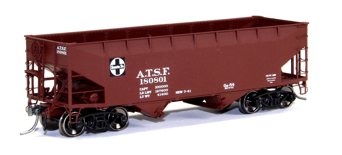 InterMountain 47150-01 HO ATSF AAR Alternate 2-Bay Open Top HopperCar #180801