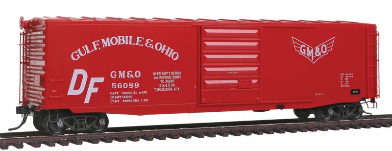 Kadee 6123 HO Gulf Mobile & Ohio Pullman-Standard PS-1 50' Boxcar #56089