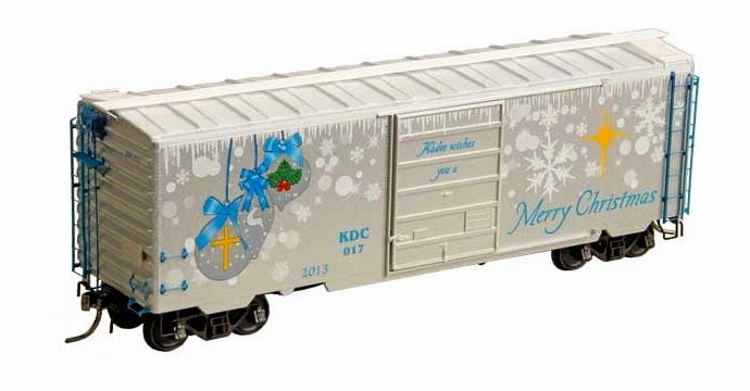 Kadee 6917 HO Scale KDC 2013 Christmas PS-1 40' Boxcar #017 with 8' Doors