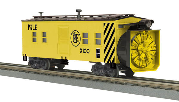 MTH 30-7936-8 Pittsburgh & Lake Erie Rotary Snow Plow Diesel Engine #X100