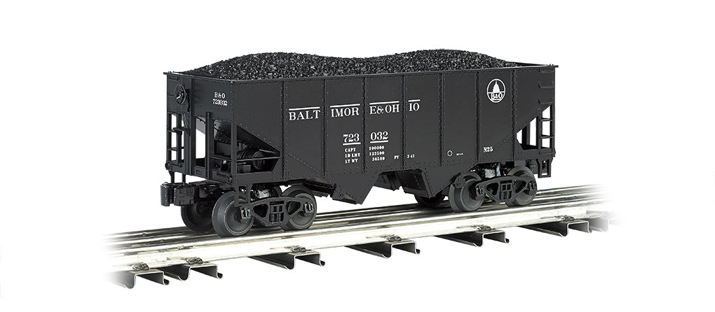 Williams 48201 O B&O 55 Ton 2 Bay Hopper #723032