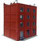 Model Power 1601 N Scale 4-Story Brick Office Building