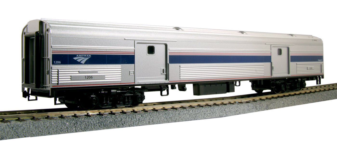 Kato 35-6201 HO Scale Amtrak Phase IV b Baggage Car #1206