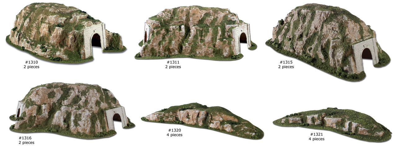 Woodland Scenics C1305 HO Ready Landforms Assortment