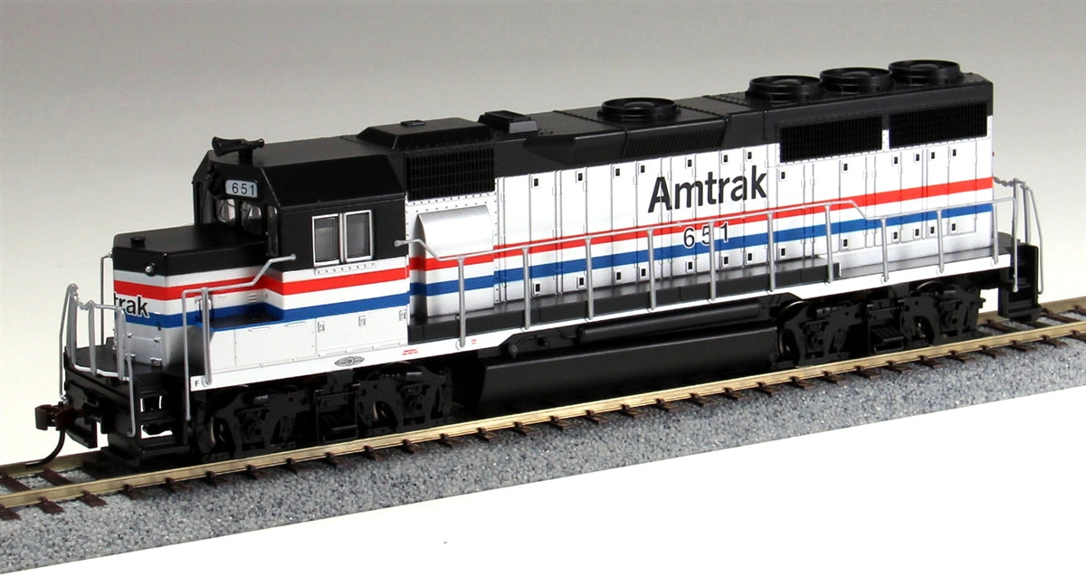 Bachmann 63518 HO GP40 Amtrak #651 – Trainz