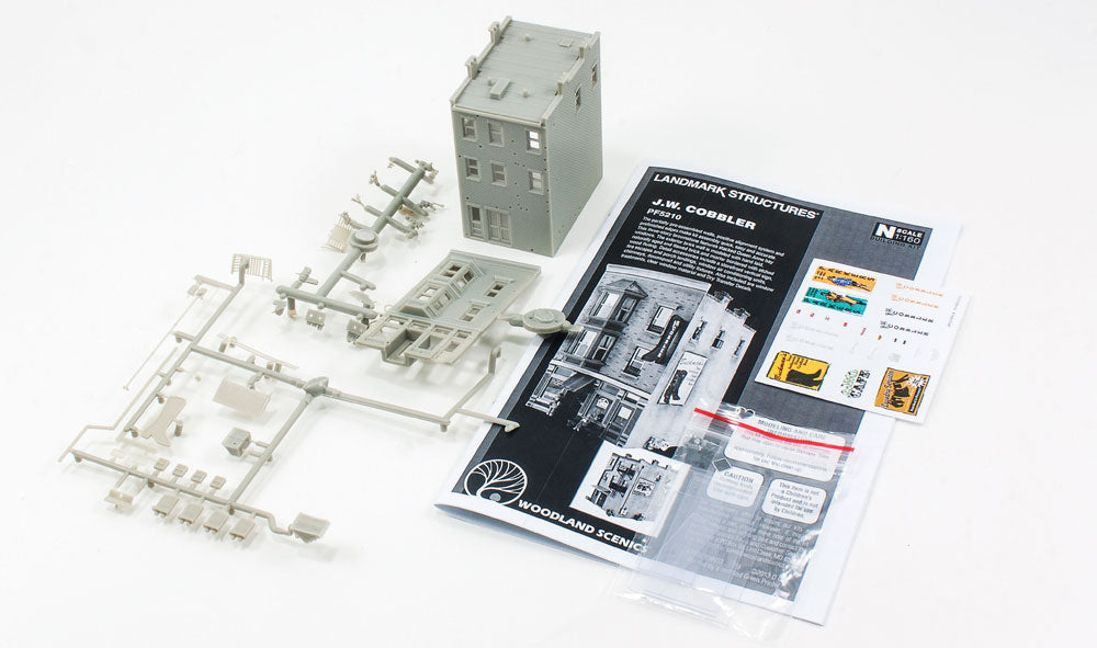 Woodland Scenics PF5210 N J.W. Cobbler Building Kit