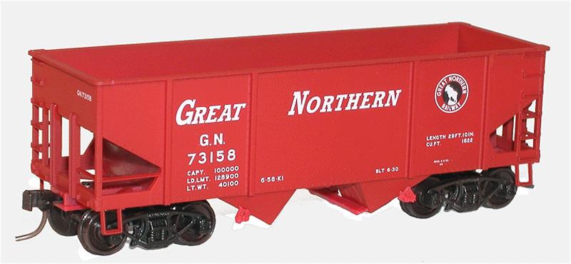 Accurail 23025 HO Great Northern USRA 55-Ton Canton Coal Hopper