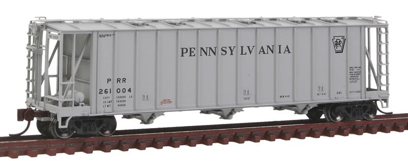 BLMA Models 16011 N Scale Pennsylvania RR Dry-Flo Covered Hopper Car #261004