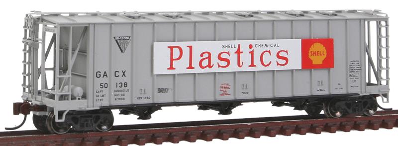 BLMA Models 16024 N Shell GA 3500CF Covered Hopper #50138