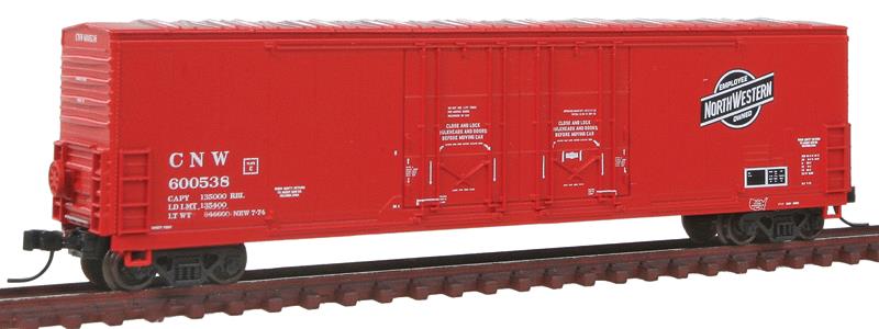 Atlas 50001408 N CNW 53' BOXCAR 600536