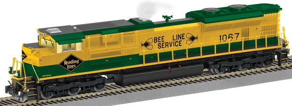 American Flyer 6-42532 S Reading SD70ACE Non Powered Diesel Locomotive #1836