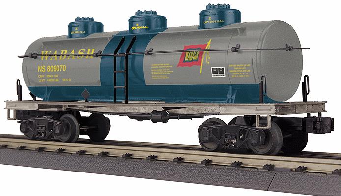 MTH 30-73402 O Gauge Wabash 3 Dome Tank Car #809070