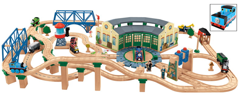 Fisher Price Y4474 Thomas & Friends™ Series Tidmouth Sheds Deluxe Set