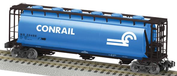 American Flyer 6-48666 S Scale Conrail NS Heritage Cylindrical Hopper Car #20486