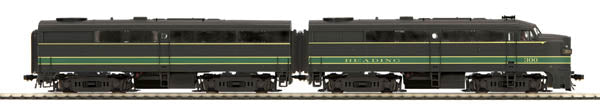 MTH 80-1121A HO Reading FA-1 AB Diesel Locomotive Proto-Sound 3.0