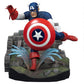 Polar Lights 856 1:8 Capain America Comic Book Scene Plastic Model Kit