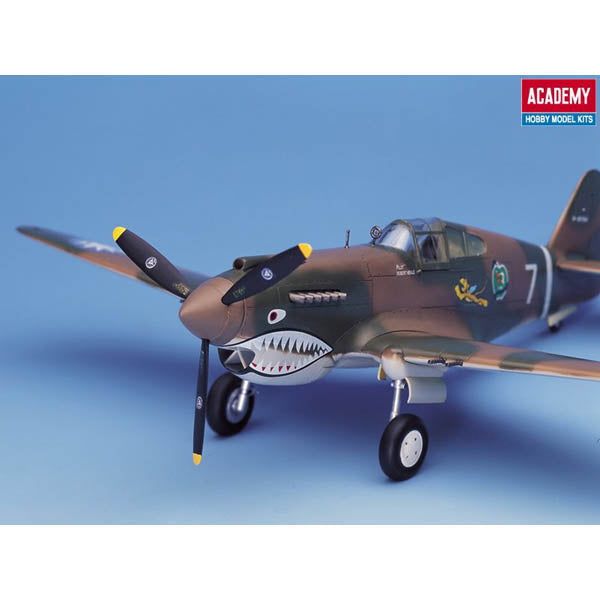 Academy 12280 1:48 P-40C Tomahawk Military Aircraft Plane Model Kit