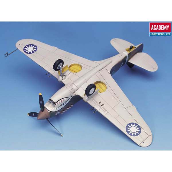 Academy 12280 1:48 P-40C Tomahawk Military Aircraft Plane Model Kit