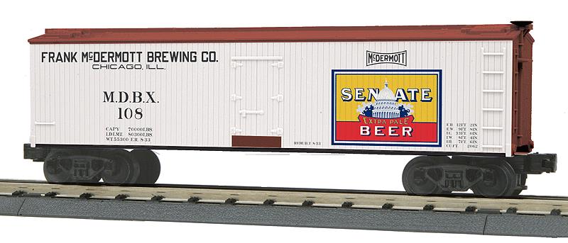 MTH 30-78166 Senate Beer Reefer Car #108