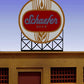 Miller Engineering 441302 HO/N Schaefer Beer Animated Neon Billboard Small