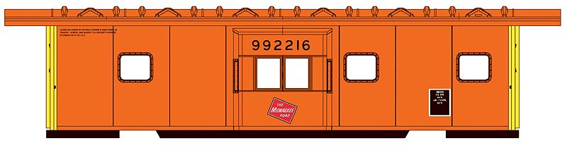 Walthers 103303 Bay Window Cab Milw 992216
