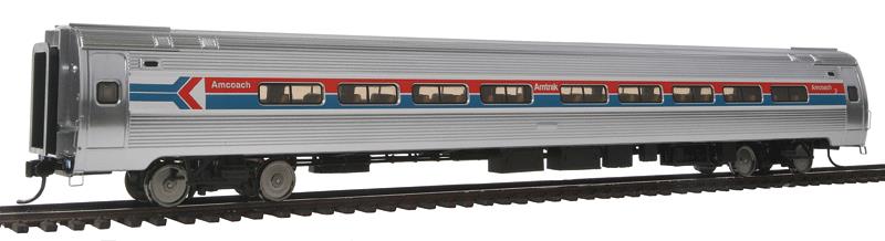 Walthers 920-11202 HO Amtrak 85' Amfleet I 84-Seat Coach (Phase I, 1 Arrows)