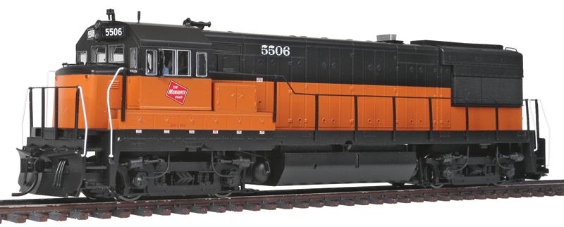 Walthers 920-41662 HO Milwaukee Road GE U28B Diesel Locomotive #5506
