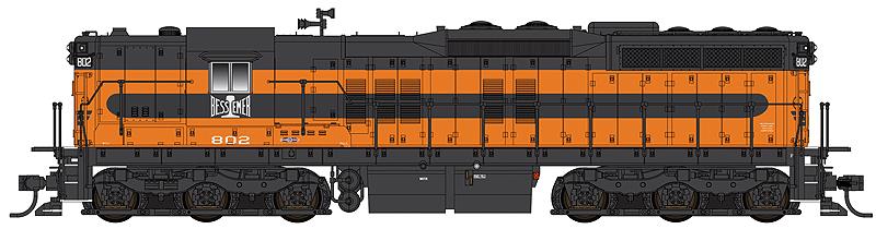 Walthers 920-48903 HO B&LE EMD SD7 Diesel Locomotive - Standard DC #802