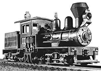 Keystone Locomotive 1053 Keystone 1053 20T Non-Power shay 2-cyl ng