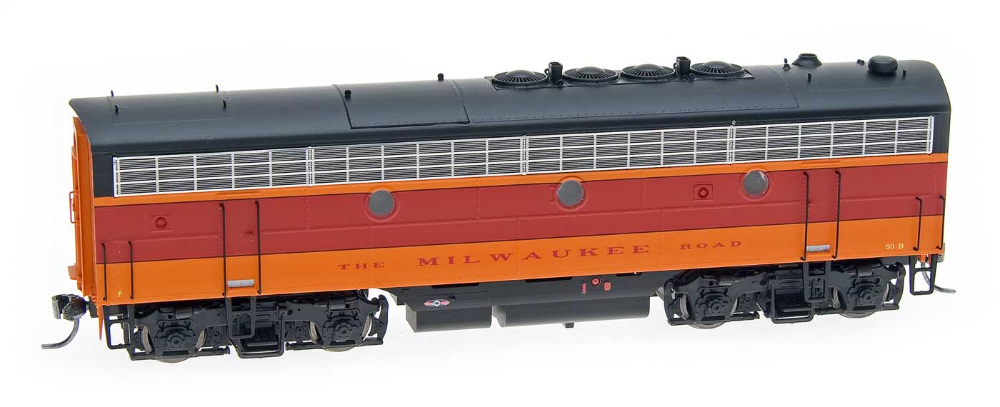 InterMountain 49550S HO RTR F7B/DCC/SND, MILW