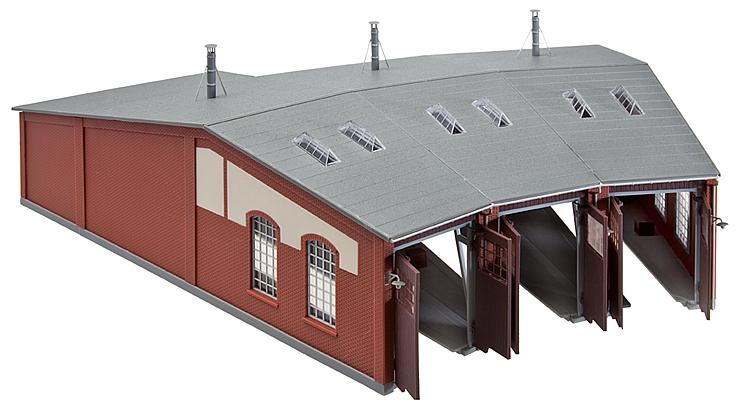 Faller 120176 HO Three-stall Roundhouse Kit