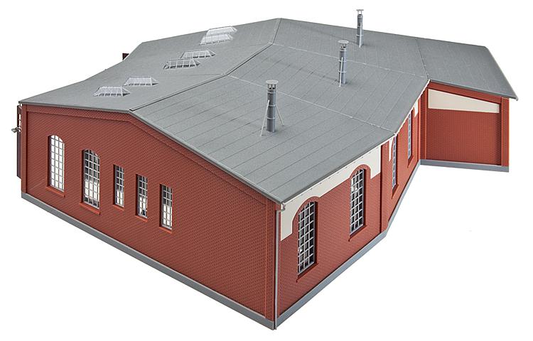 Faller 120176 HO Three-stall Roundhouse Kit