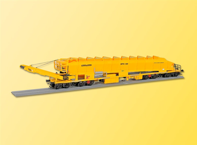 Kibri 26150 HO Plasser & Theurer MFS-100 Ballast Carrier/Conveyor Ready to Run