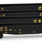 Micro-Trains 99400062 Z CSX 50' Gondola 4 Car Runner Pk