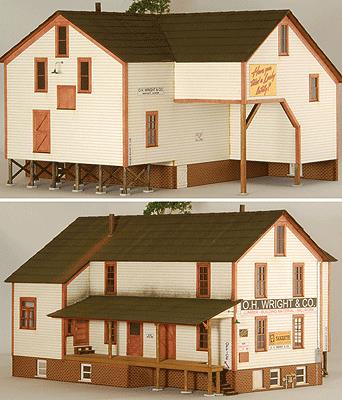 GCLaser 19063 HO Scale O.H. Wright & Co. Building Kit
